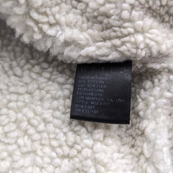 DSTLD Sherpa Denim Jacket - Blue - Picture 4 of 6